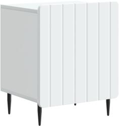 vidaXL Dulap de noapte Alb 43 x 34, 5 x 52 cm Lemn prelucrat GartenMobel Dekor (894335)