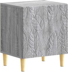 vidaXL Noptiera Sonoma gri 43 x 34, 5 x 50 cm Lemn prelucrat GartenMobel Dekor (895037)