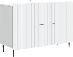 vidaXL Bufet cu sertar Alb 89 x 34, 5 x 62 cm Lemn prelucrat GartenMobel Dekor (894425) Comoda