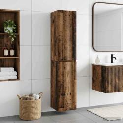 vidaXL Dulap Bathroom Montat pe Perete Lemn vechi 33 x 34, 5 x 160 cm GartenMobel Dekor (890520)