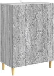 vidaXL Bufet Sonoma gri 66 x 34, 5 x 90 cm Lemn prelucrat GartenMobel Dekor (895051) Comoda