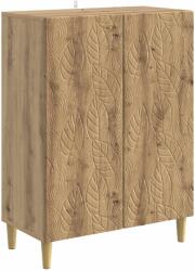 vidaXL Bufet Stejar Artizanal 66 x 34, 5 x 90 cm Lemn prelucrat GartenMobel Dekor (895054) Comoda