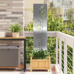 vidaXL Ecran de intimitate pentru gradina Argintiu 32 x 140 cm GartenMobel Dekor (876214)