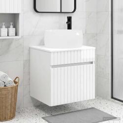 vidaXL Chiuveta de baie suspendata Alb foarte lucios 49 x 44, 5 x 66 cm GartenMobel Dekor (890616)
