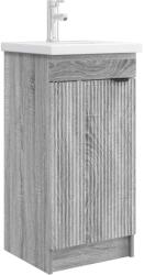 vidaXL Mobila de baie cu chiuveta Sonoma gri 42 x 40 x 84, 5 cm GartenMobel Dekor (890090)