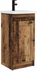 vidaXL Mobila de baie cu chiuveta Lemn vechi 42 x 40 x 84, 5 cm GartenMobel Dekor (890002)