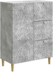 vidaXL Bufet Gri Beton 66 x 34, 5 x 90 cm Lemn prelucrat GartenMobel Dekor (895088) Comoda