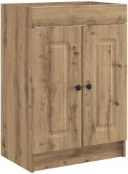 vidaXL Dulap de baie sub chiuveta Stejar Artizanal 78, 5 x 37, 5 x 81 cm GartenMobel Dekor (890023)