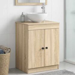 vidaXL Dulap de Baie Stejar Sonoma 54 x 41 x 70 cm Lemn prelucrat GartenMobel Dekor (890124)
