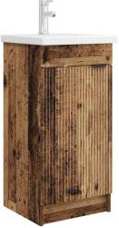vidaXL Mobila de baie cu chiuveta Lemn vechi 42 x 40 x 84, 5 cm GartenMobel Dekor (890092)