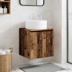 vidaXL Chiuveta de baie suspendata Lemn vechi 49, 5 x 44, 5 x 65, 5 cm GartenMobel Dekor (890470)