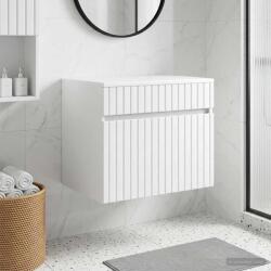 vidaXL Dulap Bathroom Montat pe Perete Alb 59 x 44, 5 x 50 cm GartenMobel Dekor (890632)