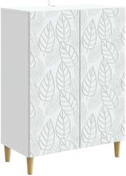 vidaXL Bufet Alb 66 x 34, 5 x 90 cm Lemn prelucrat GartenMobel Dekor (895045) Comoda