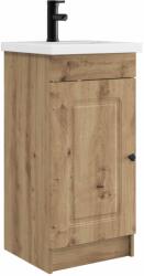 vidaXL Mobila de baie cu chiuveta Stejar Artizanal 42 x 40 x 84, 5 cm GartenMobel Dekor (890003)