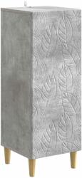 vidaXL Bufet Gri Beton 33 x 34, 5 x 90 cm Lemn prelucrat GartenMobel Dekor (895058) Comoda