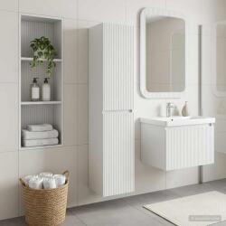 vidaXL Dulap Bathroom Montat pe Perete Alb 33 x 34, 5 x 160 cm GartenMobel Dekor (890512)