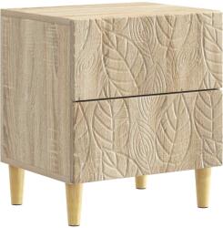 vidaXL Noptiera Stejar Sonoma 43 x 34, 5 x 48 cm Lemn prelucrat GartenMobel Dekor (894989)