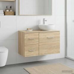 vidaXL Dulap de Baie Intre Stejar Sonoma 30 x 41 x 50 cm GartenMobel Dekor (890368)