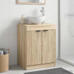 vidaXL Dulap de Baie Stejar Sonoma 54 x 41 x 70 cm Lemn prelucrat GartenMobel Dekor (890150)
