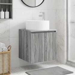vidaXL Chiuveta de baie suspendata Sonoma gri 49, 5 x 44, 5 x 65, 5 cm GartenMobel Dekor (890468)