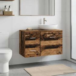 vidaXL Dulap de Baie Intre Stejar Artizanal 30 x 41 x 50 cm GartenMobel Dekor (890373)