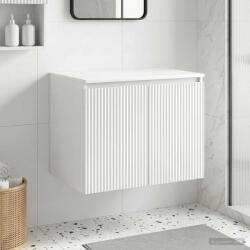 vidaXL Dulap Bathroom Montat pe Perete Alb 62, 5 x 44, 5 x 50 cm GartenMobel Dekor (890472)