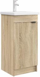 vidaXL Mobila de baie cu chiuveta Stejar Sonoma 42 x 40 x 84, 5 cm GartenMobel Dekor (890086)