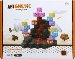 Bufnitel Cuburi magnetice TNT, set de constructie magnetic 74 piese, 2 cm (CH1351)