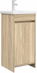 vidaXL Mobila de baie cu chiuveta Stejar Sonoma 42 x 40 x 84, 5 cm GartenMobel Dekor (890770)