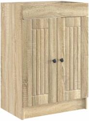 vidaXL Dulap de baie sub chiuveta Stejar Sonoma 56 x 37, 5 x 81 cm GartenMobel Dekor (890036)
