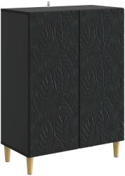 vidaXL Bufet Negru 66 x 34, 5 x 90 cm Lemn prelucrat GartenMobel Dekor (895046) Comoda