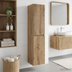 vidaXL Dulap Bathroom Montat pe Perete Stejar Artizanal GartenMobel Dekor (890521)