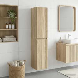 vidaXL Dulap Bathroom Montat pe Perete Stejar Sonoma GartenMobel Dekor (890644)