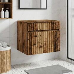 vidaXL Dulap Bathroom Montat pe Perete Lemn vechi 59 x 44, 5 x 50 cm GartenMobel Dekor (890640)