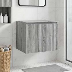 vidaXL Dulap Bathroom Montat pe Perete Sonoma gri 62, 5 x 44, 5 x 50 cm GartenMobel Dekor (890478)