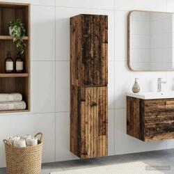 vidaXL Dulap Bathroom Montat pe Perete Lemn vechi 33 x 34, 5 x 160 cm GartenMobel Dekor (890650)