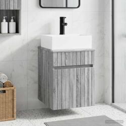 vidaXL Chiuveta de baie suspendata Sonoma gri 39 x 41 x 62, 5 cm GartenMobel Dekor (890578)