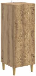 vidaXL Bufet Stejar Artizanal 33 x 34, 5 x 90 cm Lemn prelucrat GartenMobel Dekor (895064) Comoda
