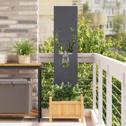 vidaXL Ecran de intimitate pentru gradina Antracit 32 x 140 cm GartenMobel Dekor (876261)
