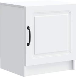 vidaXL Dulap de noapte Alb 43 x 34, 5 x 47 cm Lemn prelucrat GartenMobel Dekor (895715)