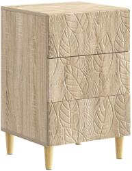 vidaXL Noptiera Stejar Sonoma 43 x 39, 5 x 66, 5 cm Lemn prelucrat GartenMobel Dekor (895017)