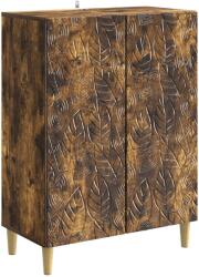 vidaXL Bufet Stejar fumuriu 66 x 34, 5 x 90 cm Lemn prelucrat GartenMobel Dekor (895050) Comoda
