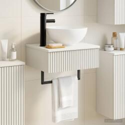 vidaXL Basin de spalare montat pe perete Alb 40 x 35 x 39 cm GartenMobel Dekor (890168)