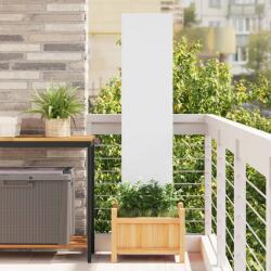 vidaXL Ecran de intimitate pentru gradina Traforaj Alb 32 x 140 cm GartenMobel Dekor (876218)