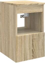 vidaXL Dulap de Baie Stejar Sonoma 30 x 41 x 50 cm Lemn prelucrat GartenMobel Dekor (890494)