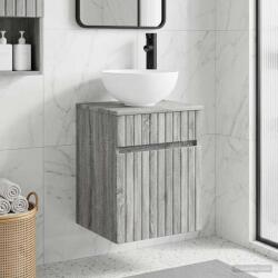 vidaXL Chiuveta de baie suspendata Sonoma gri 39 x 41 x 64, 5 cm GartenMobel Dekor (890558)