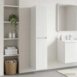 vidaXL Dulap Bathroom Montat pe Perete Alb foarte lucios GartenMobel Dekor (890646)