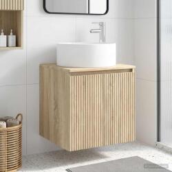 vidaXL Chiuveta de baie suspendata Stejar Sonoma 49, 5 x 44, 5 x 65, 5 cm GartenMobel Dekor (890464)