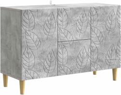 vidaXL Bufet Gri Beton 89 x 34, 5 x 60 cm Lemn prelucrat GartenMobel Dekor (895118) Comoda