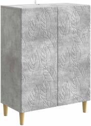 vidaXL Bufet Gri Beton 66 x 34, 5 x 90 cm Lemn prelucrat GartenMobel Dekor (895048) Comoda